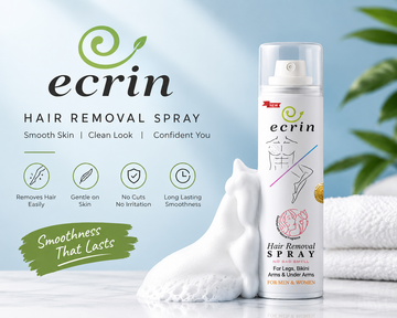 Ecrin Hair Removal Spray For Men & Women Pack of 2